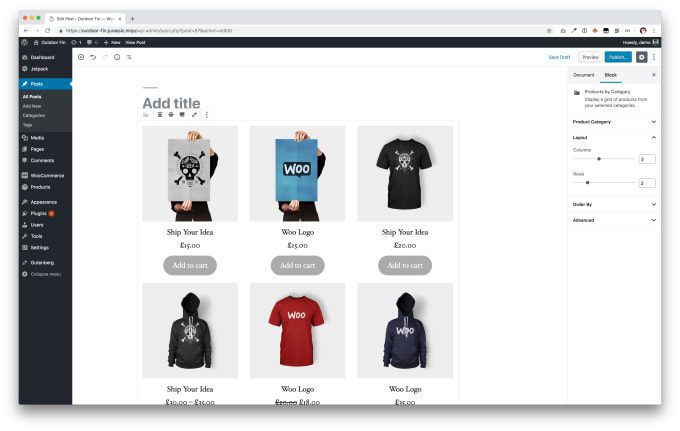 ecommerce website development platform