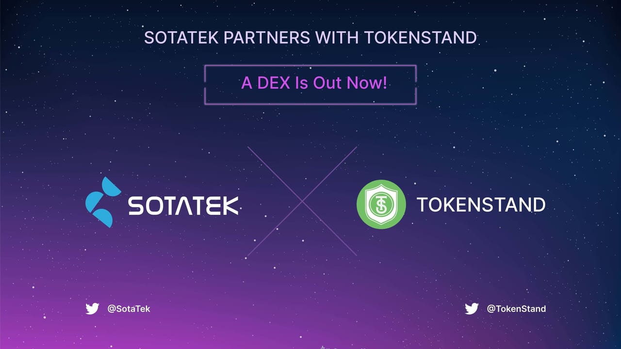 SotaTek-Partners-With-TokenStand-A-DEX-Is-Out-Now!