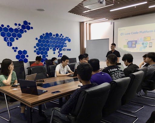 Low code platform sharing