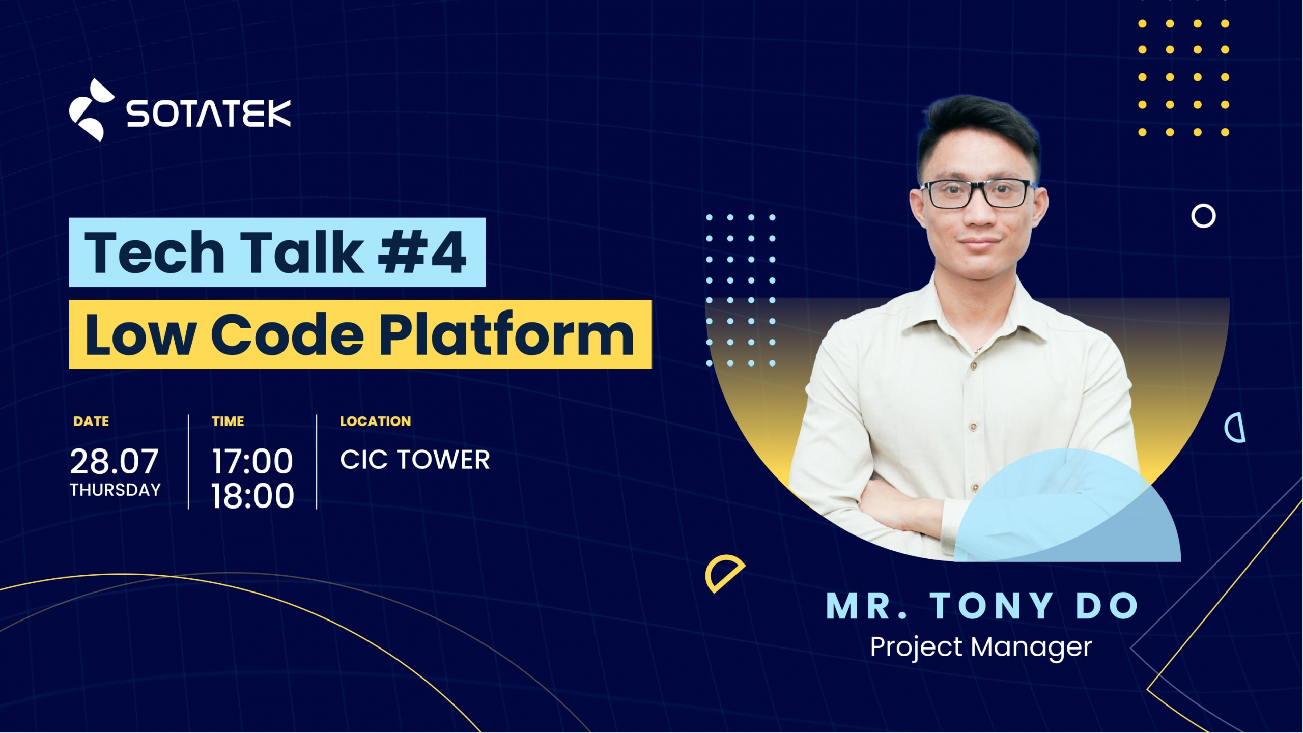 Tech Talk #4 - Low code platform Tech-Talk-#4-Low-code-platform