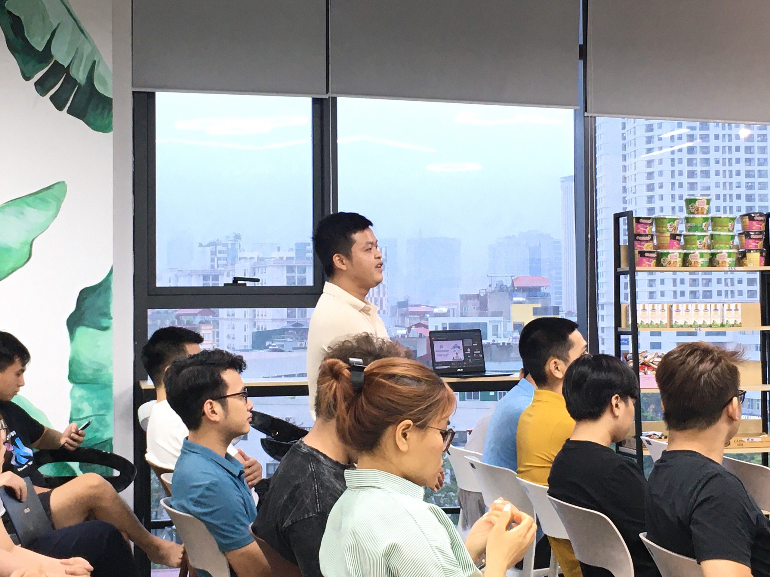 The Tech Talk session received a lot of attetion from SotaTekers