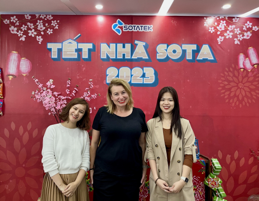 SotaTek welcomes Good/ Hands Managing Director to the office