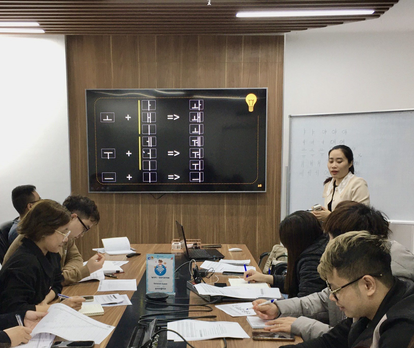 Beginner Korean class for all SotaTekers