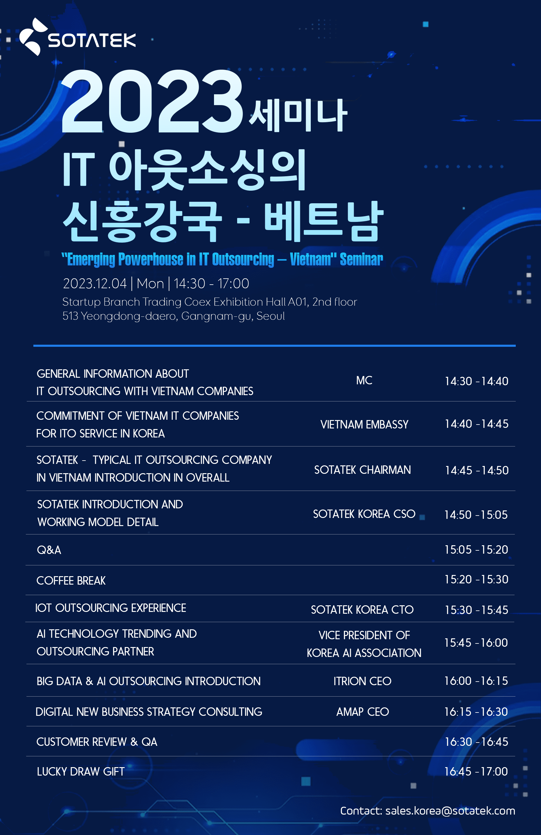 "Emerging Powerhouse in IT Outsourcing – Vietnam" Seminar