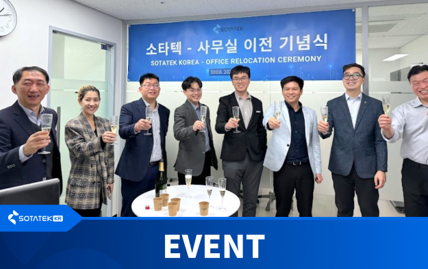 2023.12.06 SotaTek Korea New Office Relocation Ceremony