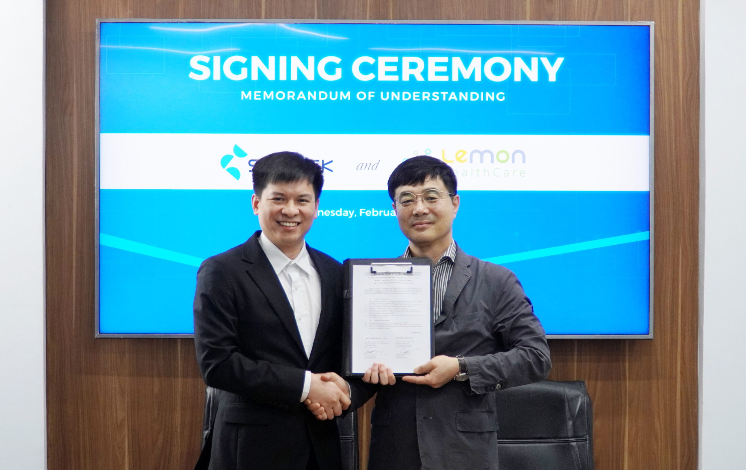 소타텍과 레몬헬스케어 MOU 체결 Lemon Healthcare MOU