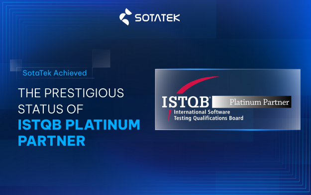 SotaTek, ISTQB® 플래티넘 파트너십 획득