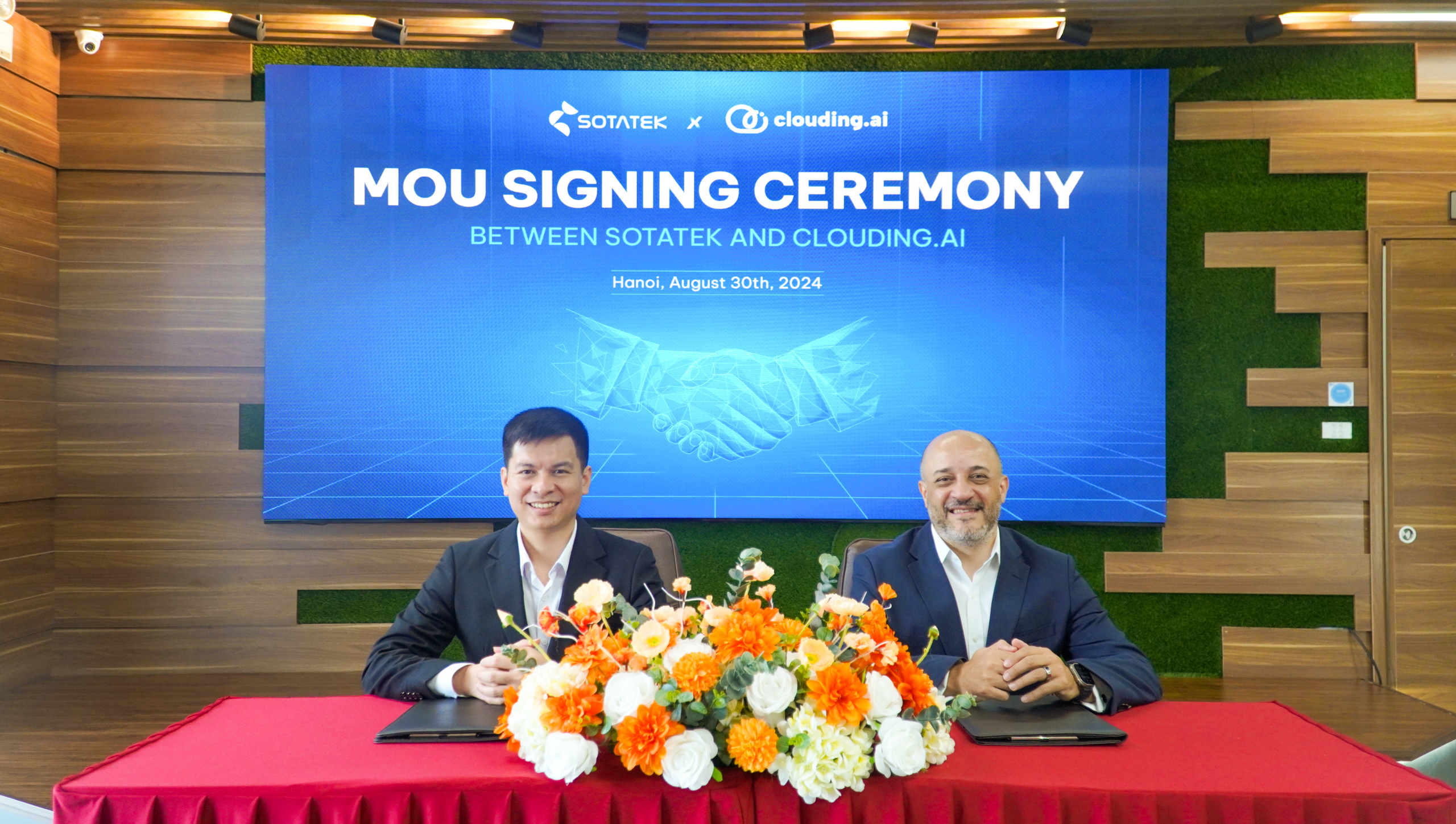 SotaTek-and-CloudingAI-discuss-about-partnership-potential