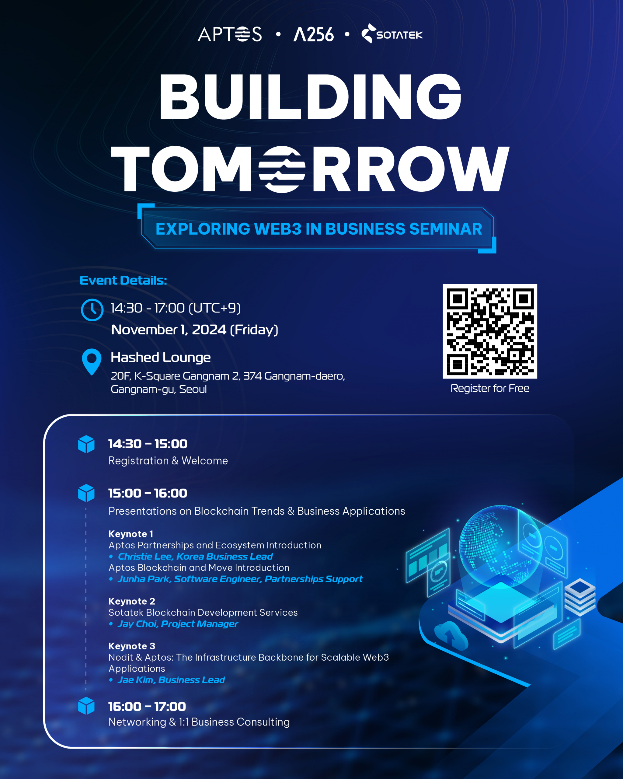 “Building Tomorrow: Exploring Web3 in Business” 행사 정보