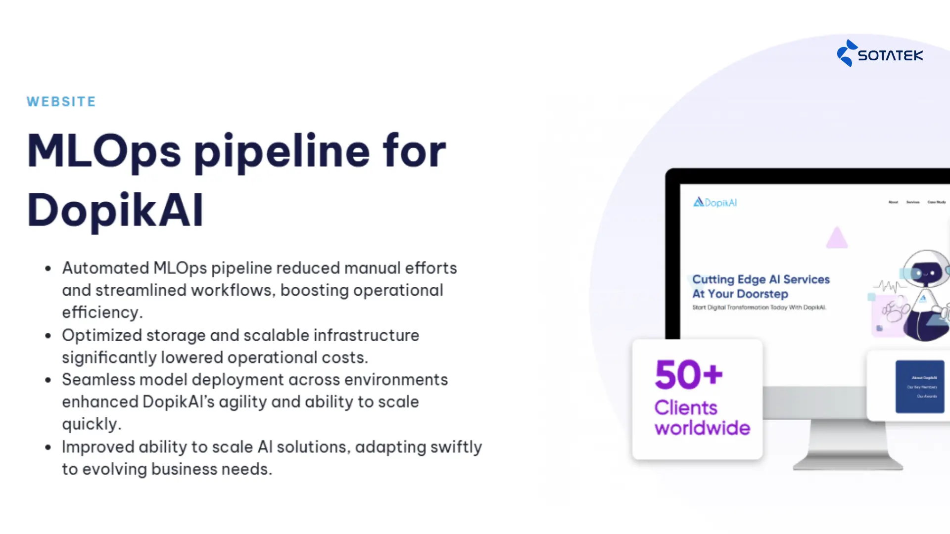 MLOps pipeline for DopikAI