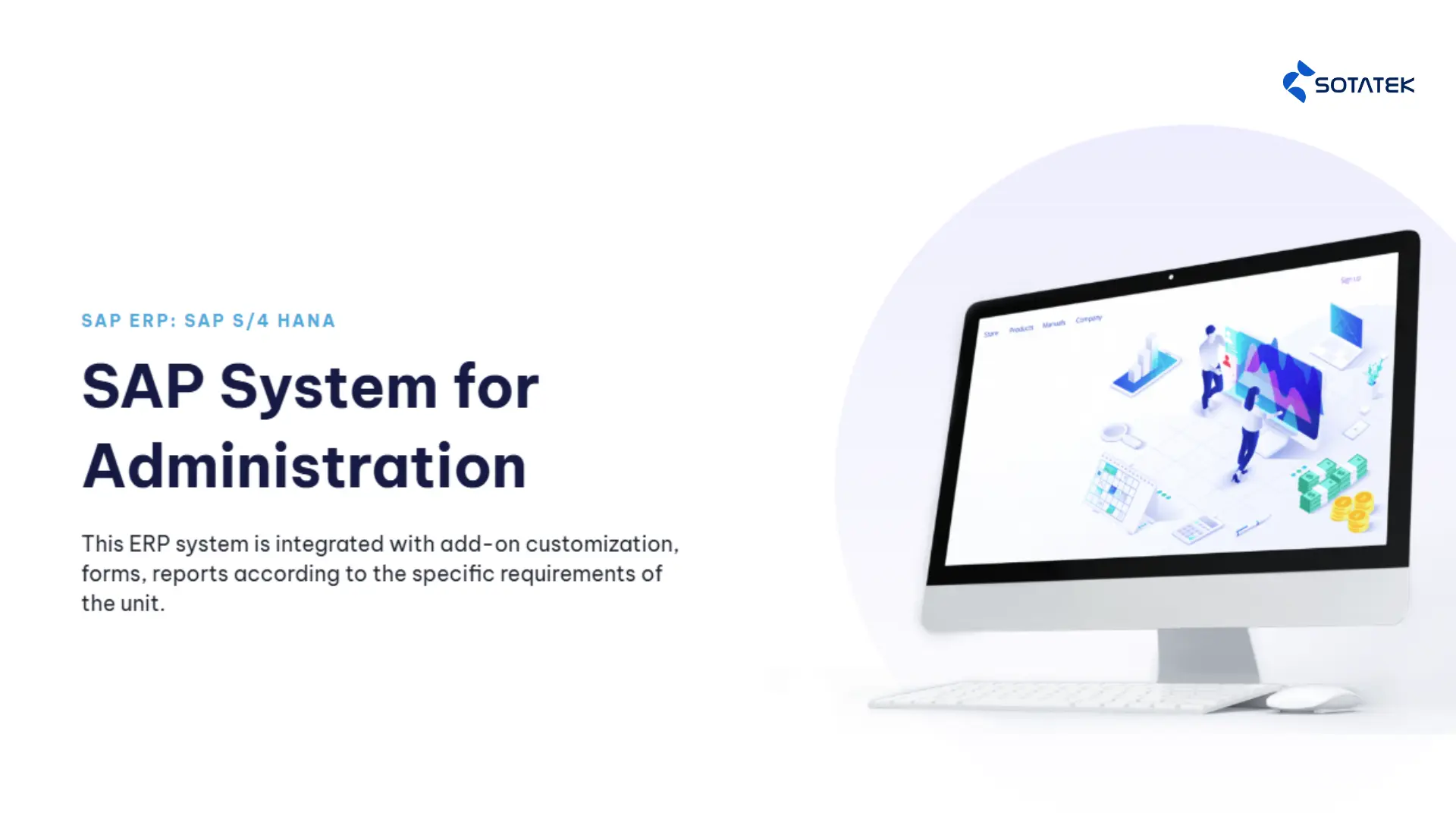 SAP Consulting Services Case Study for Administation