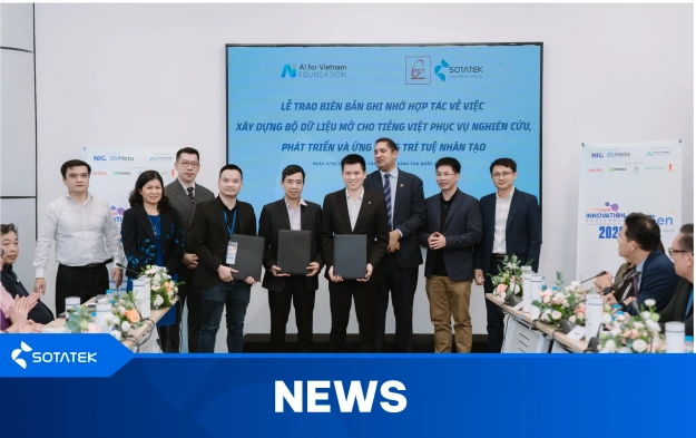 SotaTek Contributes to ViGen: Vietnam’s First Open-Source Vietnamese Language Dataset for AI
