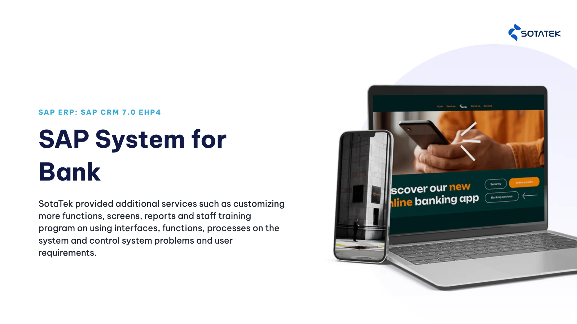 Case Study: SAP System for a Bank by SotaTek