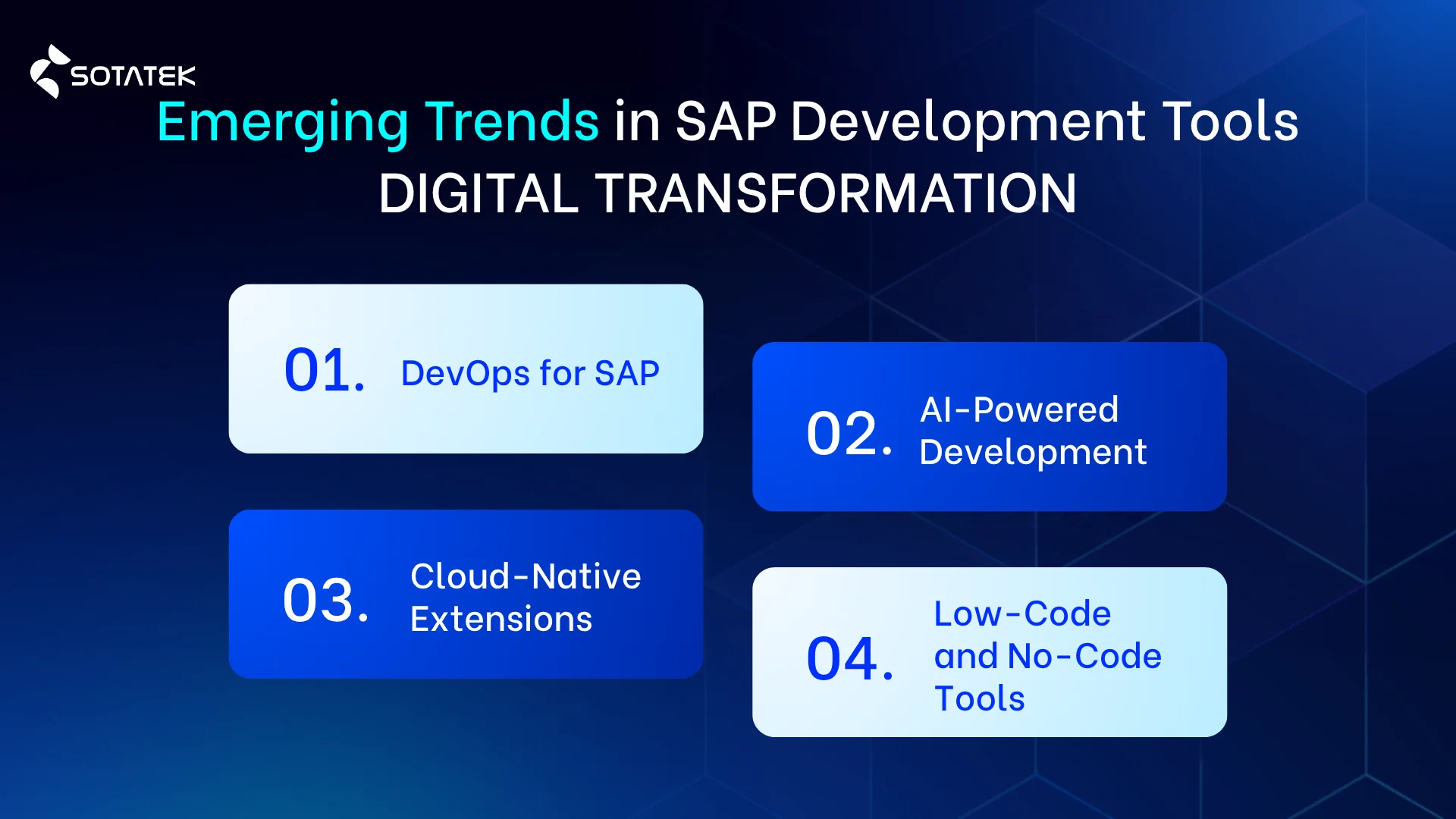Emerging Trends in SAP Development Tools