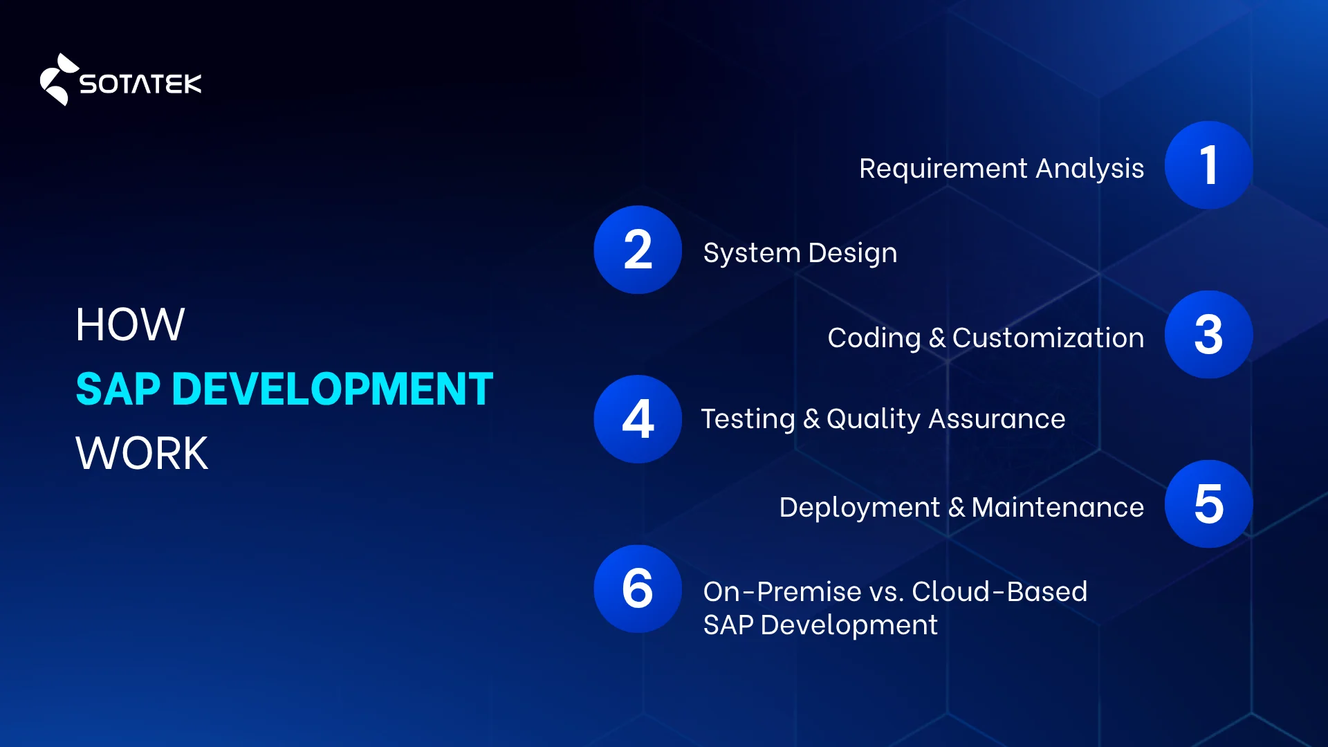 How SAP Development Works