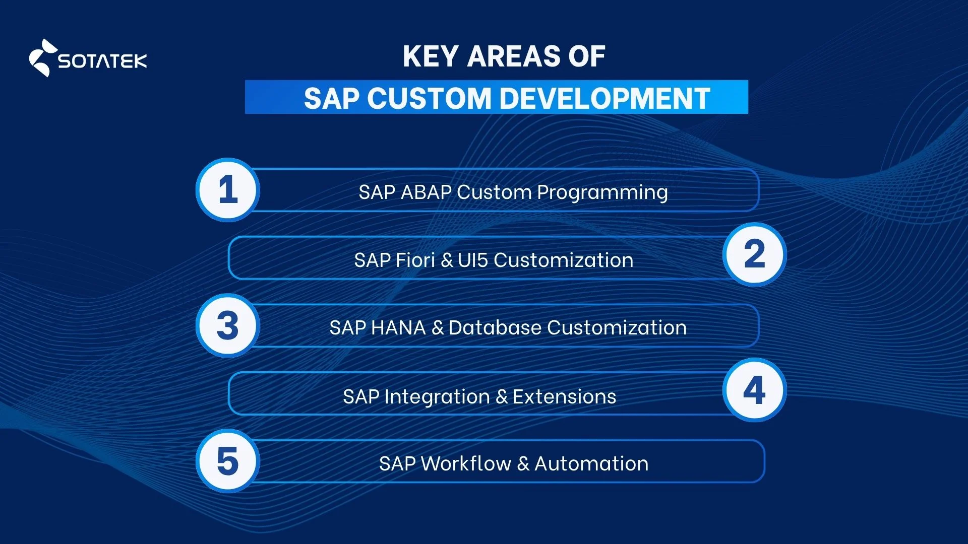 Key Areas of SAP Custom Development