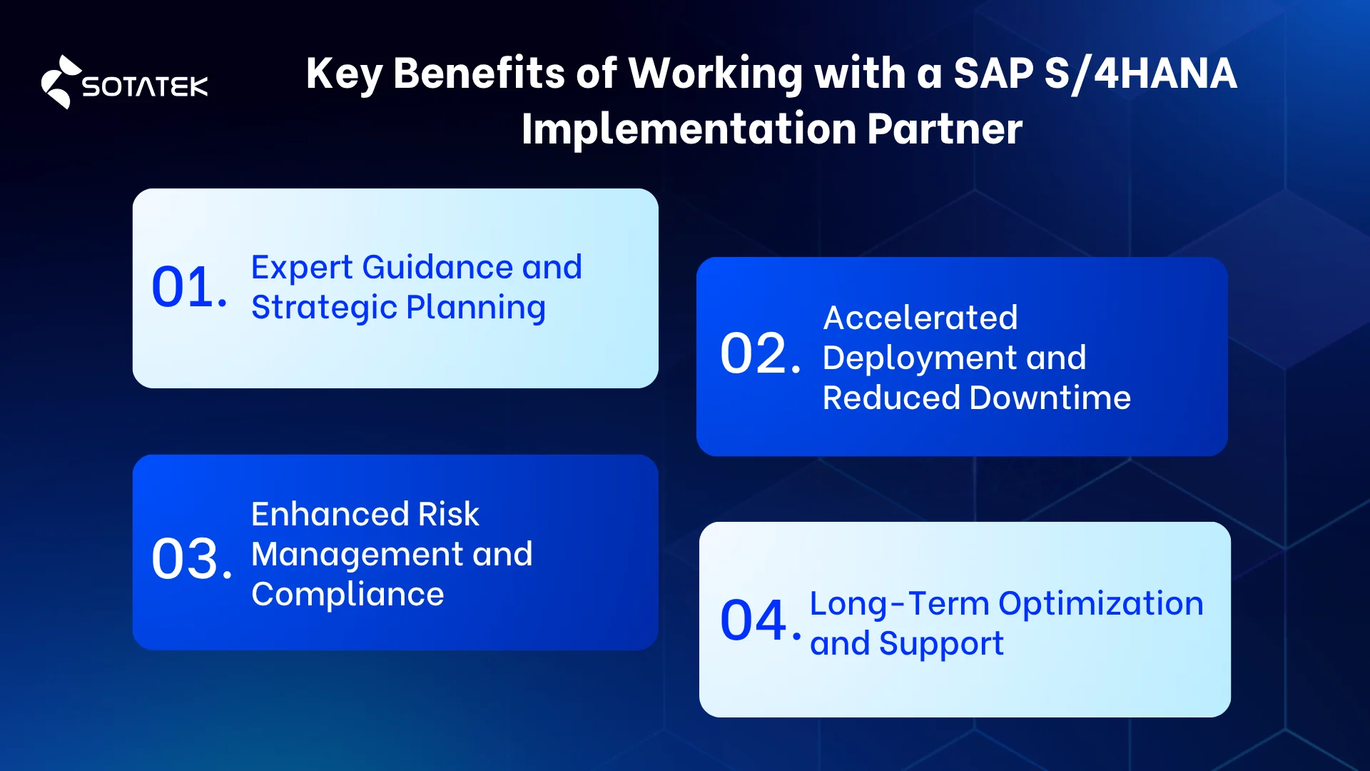 Key Benefits of Working with a SAP S/4HANA Implementation Partner