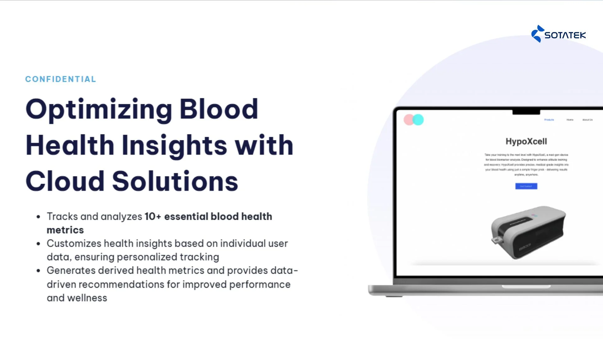 SotaTek Case Study: Optimizing Blood Health Insights with Cloud Solutions