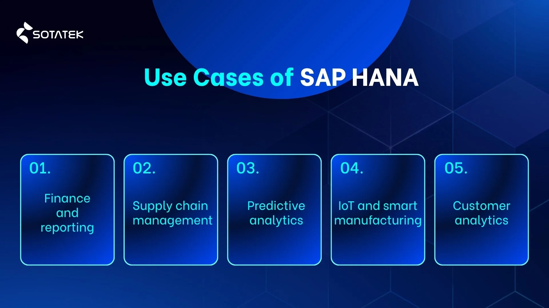 Use Cases of SAP HANA