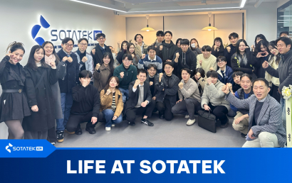 SotaTek Korea, 폭발적 6000% 성장 기록… CEO 방문 및 글로벌 전략 공유