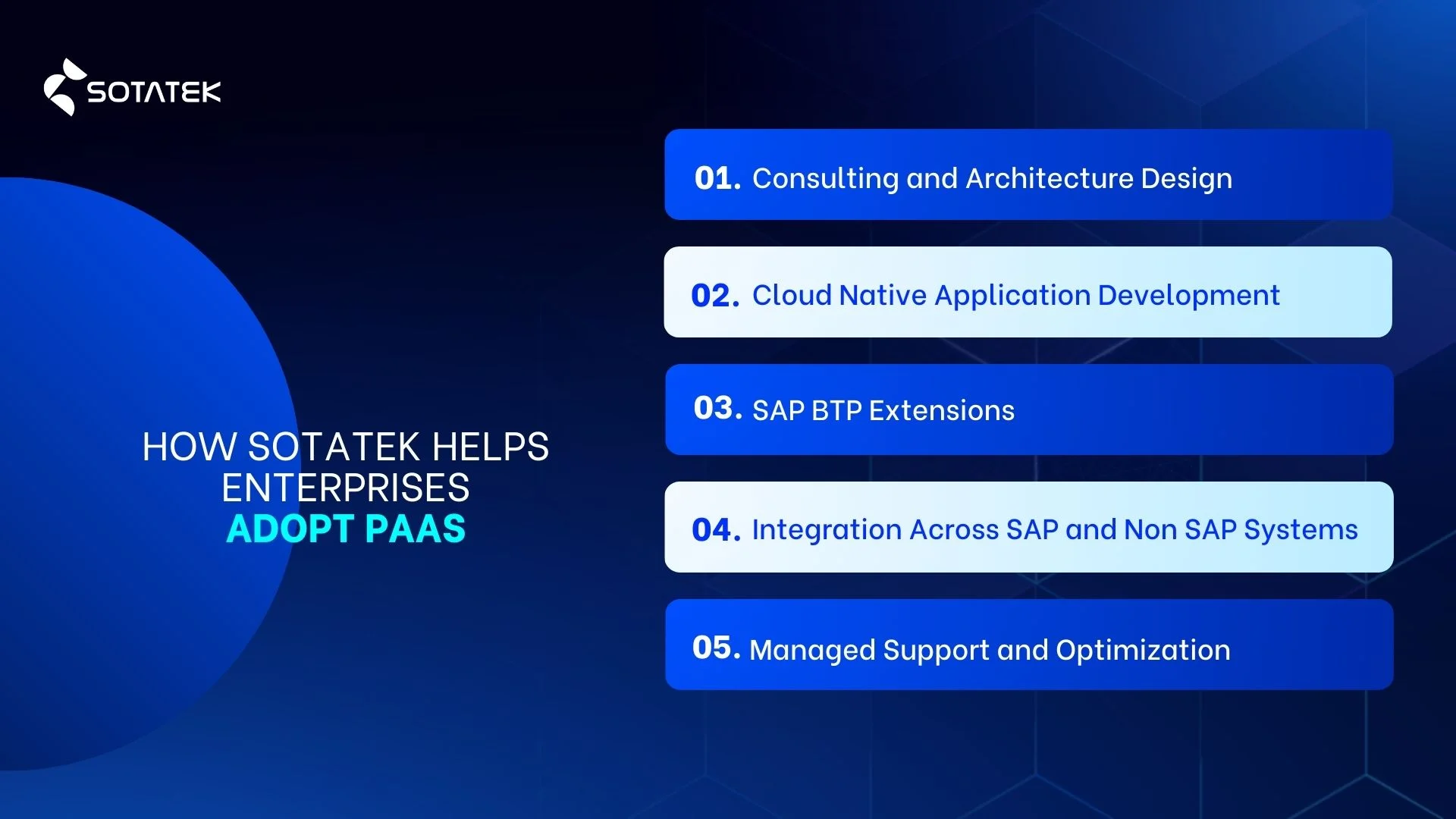 How SotaTek Helps Enterprises Adopt PaaS