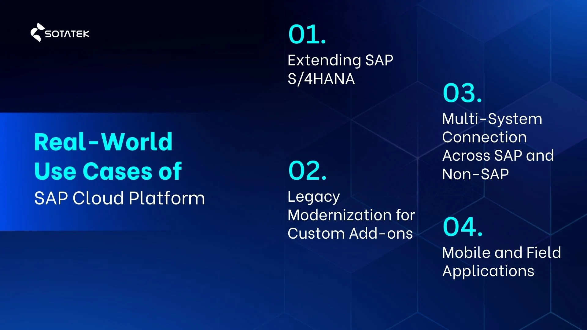 Real-World Use Cases of SAP Cloud Platform