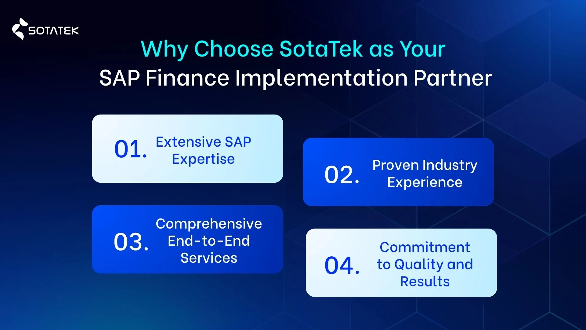Why Choose SotaTek as Your SAP Finance Implementation Partner