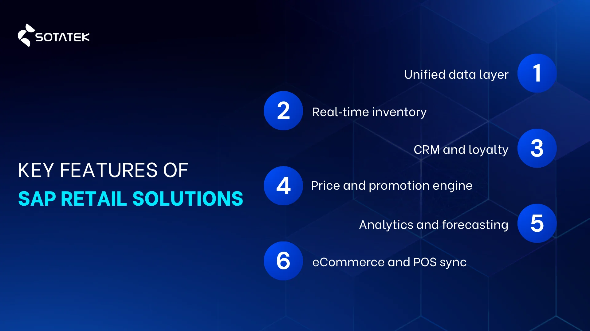 Key Features of SAP Retail Solutions