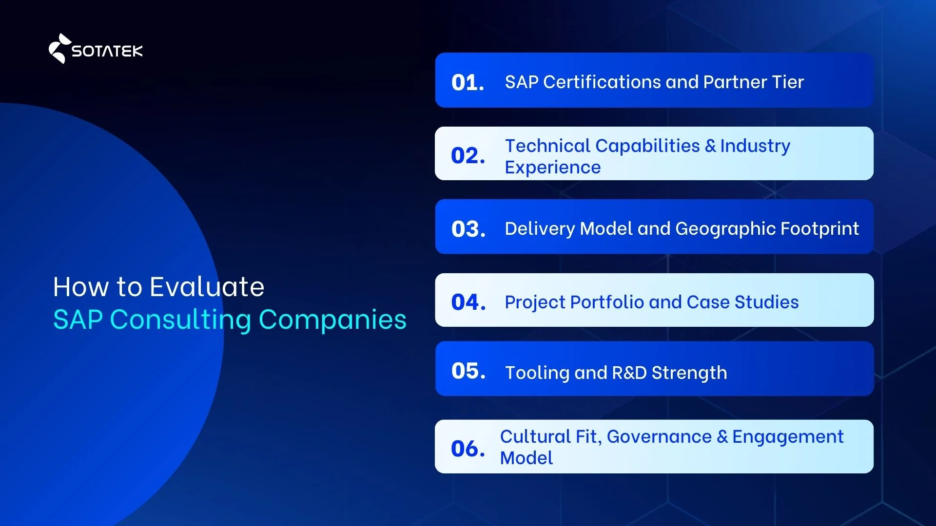 How to Evaluate SAP Consulting Companies