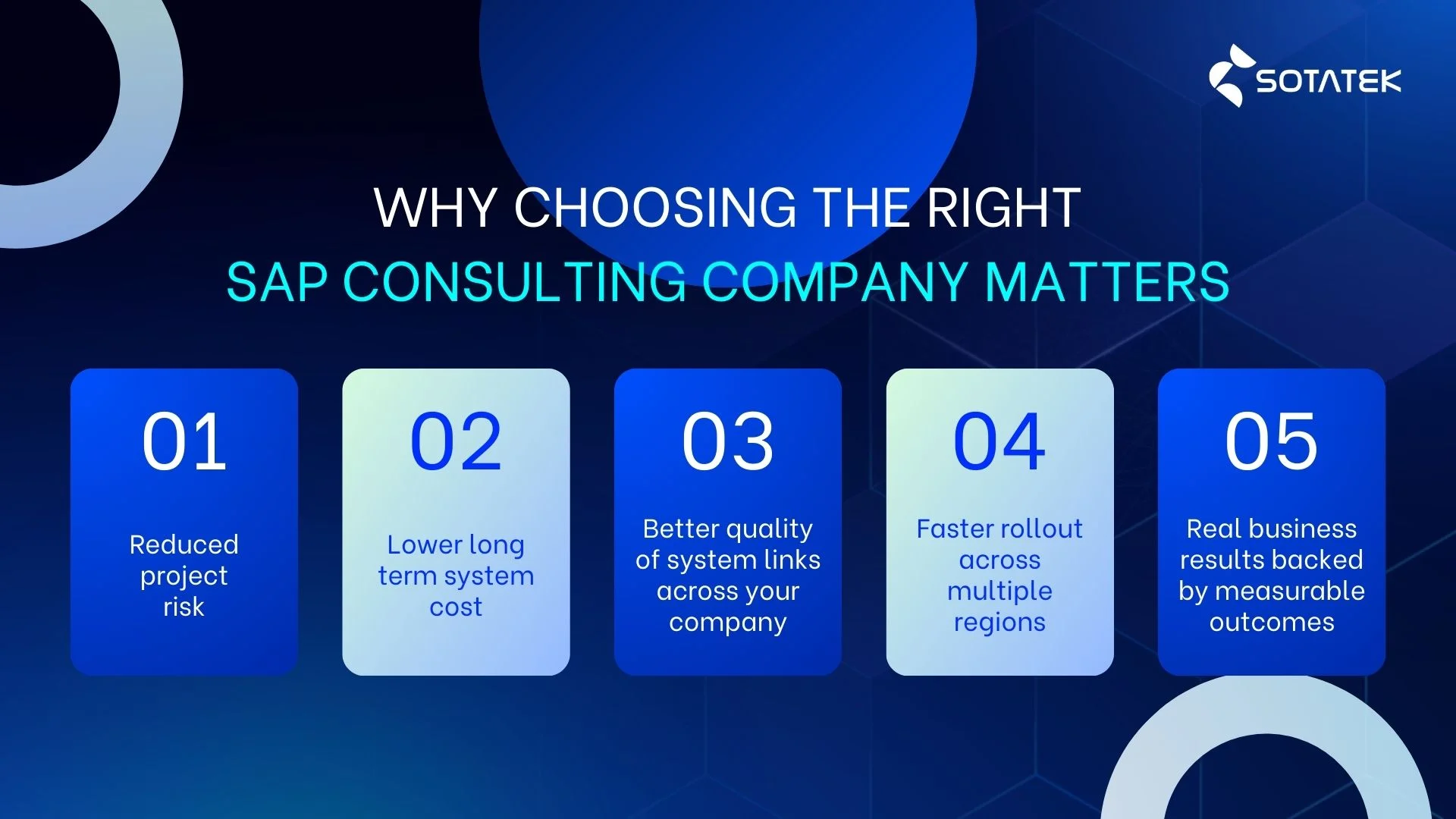 Why Choosing the Right SAP Consulting Company Matters